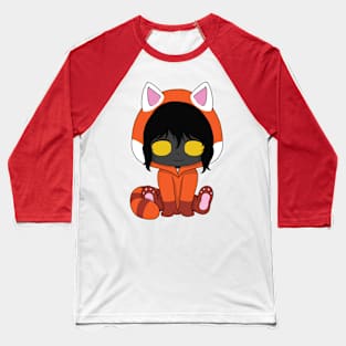 creepypasta red panda (the puppeteer) Baseball T-Shirt